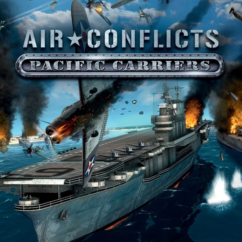 Air Conflicts: Pacific Carriers box art for Playstation 3